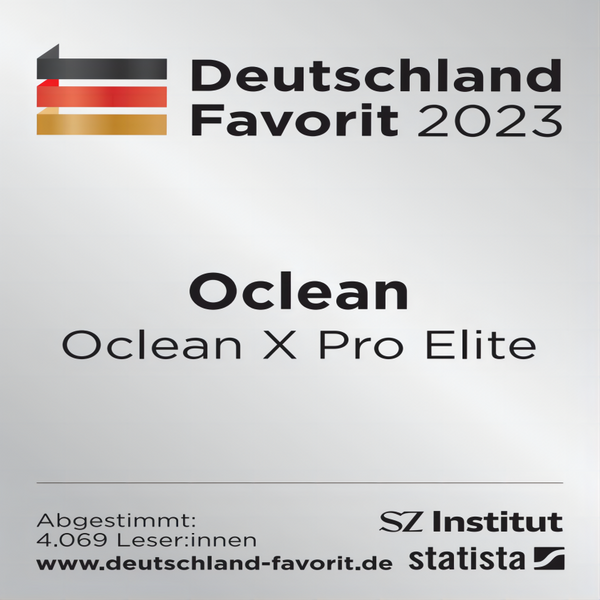 Oclean X Pro Elite får den prestigefyllda utmärkelsen "Deutschland Favorit 2023"