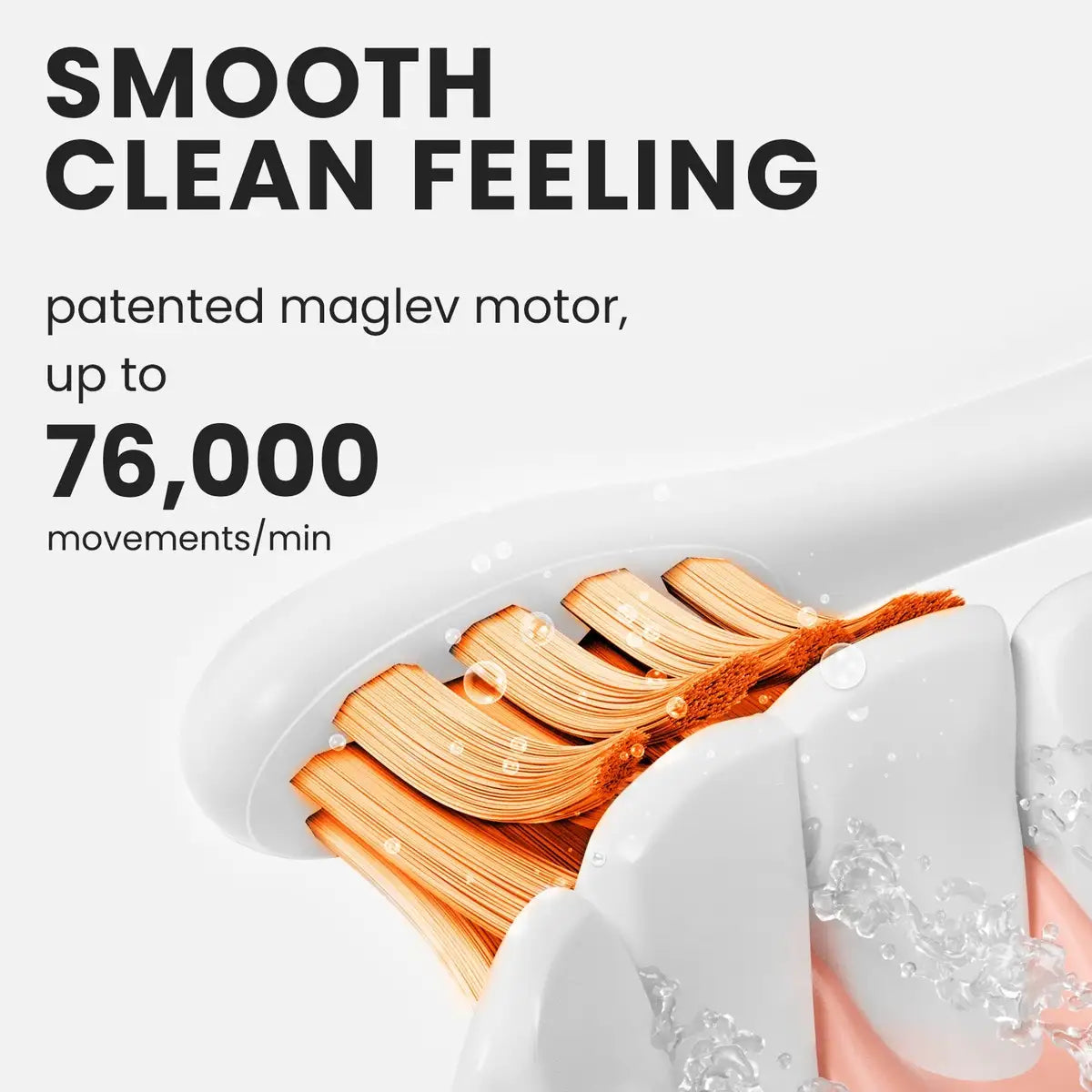 Oclean Flow S Sonic Tandborste - Maglev Motor