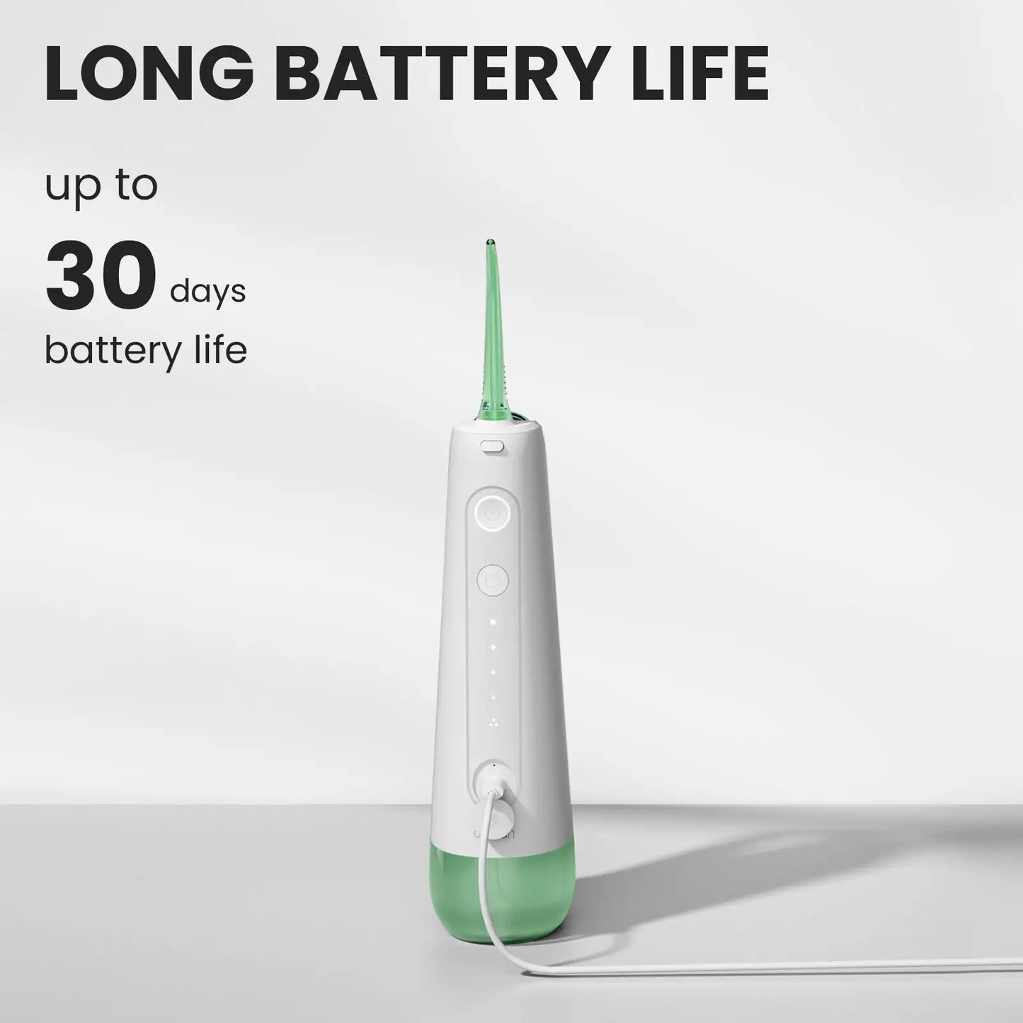 Oclean W10 vattensköljare - 30 dagars batteritid