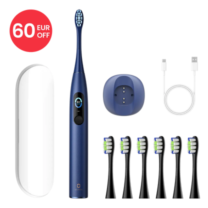 Oclean X Pro Premium-paket - Blå 60 EUR rabatt